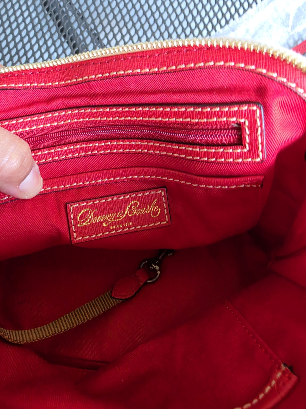 Dooney & Bourke Vintage Multicolor Heart Print Crossbody & Wristlet - Picture 8 of 16